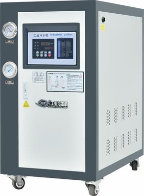 JLSS-5HP वाटर कूल्ड वाटर चिलर स्क्रॉल कंप्रेसर प्रकार पीएलसी नियंत्रण