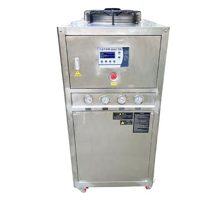 JLSB-10HP स्टेनलेस स्टील वाटर चिलर मशीन कम तापमान एसिड क्षार प्रतिरोधी