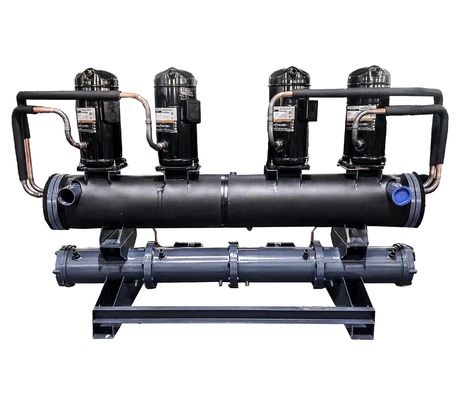 JLSK-40HP कम शोर माइक्रोप्रोसेसर नियंत्रक के साथ पानी ठंडा स्क्रॉल चिलर