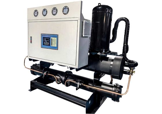 JLSK-20HP प्लास्टिक प्रसंस्करण खाद्य प्रसंस्करण के लिए औद्योगिक पानी ठंडा स्क्रॉल चिलर