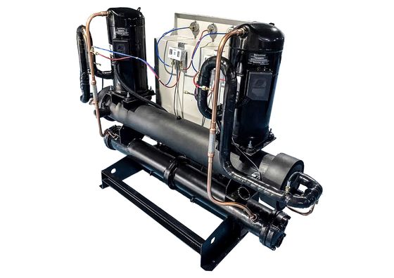 JLSK-20HP प्लास्टिक प्रसंस्करण खाद्य प्रसंस्करण के लिए औद्योगिक पानी ठंडा स्क्रॉल चिलर
