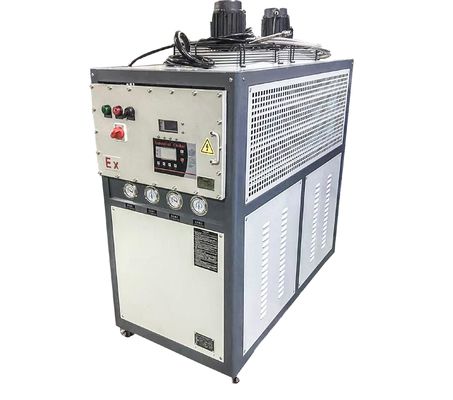 पेट्रोकेमिकल एयरोस्पेस के लिए JLSF-10AD औद्योगिक विस्फोट प्रूफ वाटर चिलर