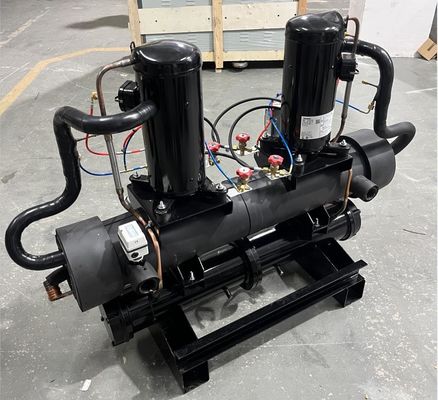 JLSK-12HP वाटर कूल्ड स्क्रॉल चिलर, कूलिंग चिलर मशीन 220V 380V 50Hz 60Hz