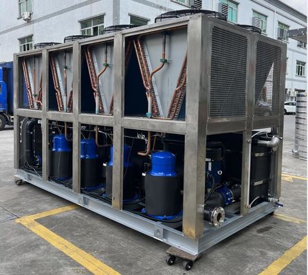 JLSF-100A स्थिर विश्वसनीय औद्योगिक हवा ठंडा चिलर 380V 415V 50Hz