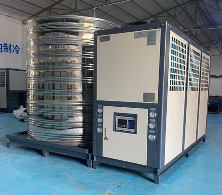 रासायनिक फाइबर पेपर उद्योग के लिए JLSF-30HP एयर कूल्ड कूलिंग चिलर मशीन
