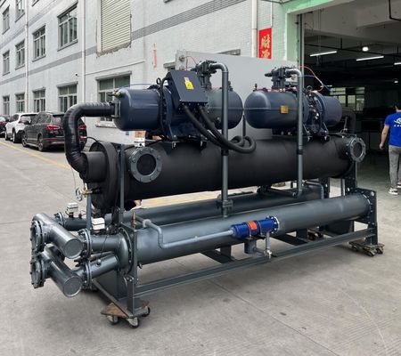 JLSW-220D 1000kW स्क्रू वाटर कूल्ड चिलर एयरोस्पेस ऊर्जा निर्माण