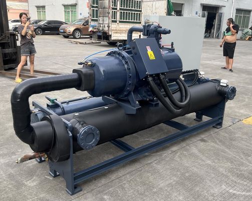 JLSW-105D गर्म प्रेस वैक्यूम भट्ठी के लिए औद्योगिक पानी ठंडा पेंच चिलर