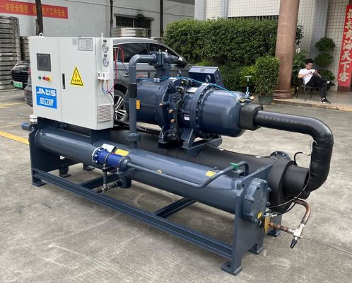 JLSW-105D गर्म प्रेस वैक्यूम भट्ठी के लिए औद्योगिक पानी ठंडा पेंच चिलर