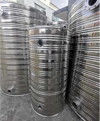 इंडस्ट्रियल के लिए 50 मिमी मोटाई का थ्रेडेड इन्सुलेटेड स्टेनलेस स्टील वाटर टैंक