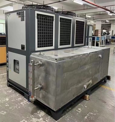 JLSF-25HP कागज उद्योग के लिए अछूता टैंक के साथ हवा से ठंडा पानी चिलर
