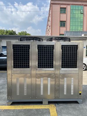JLSB-20HP स्टेनलेस स्टील वाटर चिलर, औद्योगिक स्क्रॉल चिलर के लिए दवा