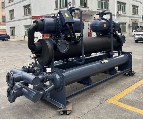 JLSW-200D 60dB R22 बड़े वाणिज्यिक भवनों के लिए पानी से ठंडा पेंच चिलर