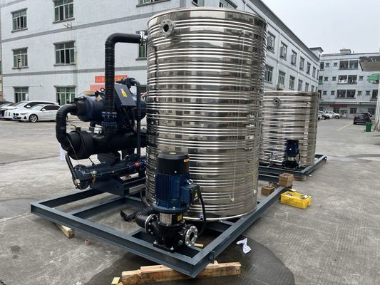 ऊर्जा भंडारण मोबाइल चार्जिंग स्टेशनों के लिए JLSW-80D वाटर कूल्ड स्क्रू चिलर