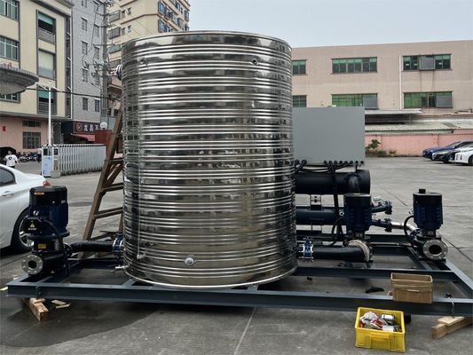 ऊर्जा भंडारण मोबाइल चार्जिंग स्टेशनों के लिए JLSW-80D वाटर कूल्ड स्क्रू चिलर
