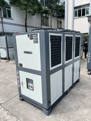 JLSF-25HP एयर कूल्ड वाटर चिलर स्पेस सेविंग टिकाऊ अनुसंधान सुविधाओं के लिए