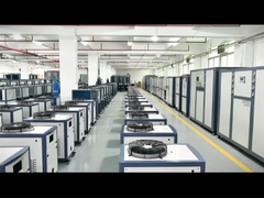 बड़ी चिलर उत्पादन कार्यशाला प्रदर्शन